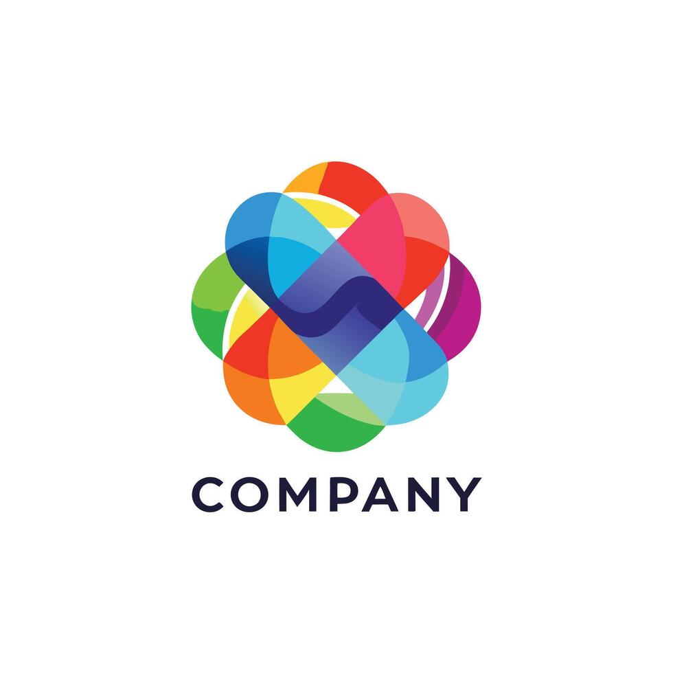Abstract Logo Design for any Corporate, Brand, Business, Company vector