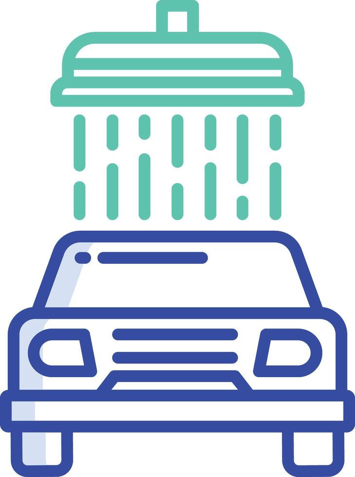Wash outline color illustration vector