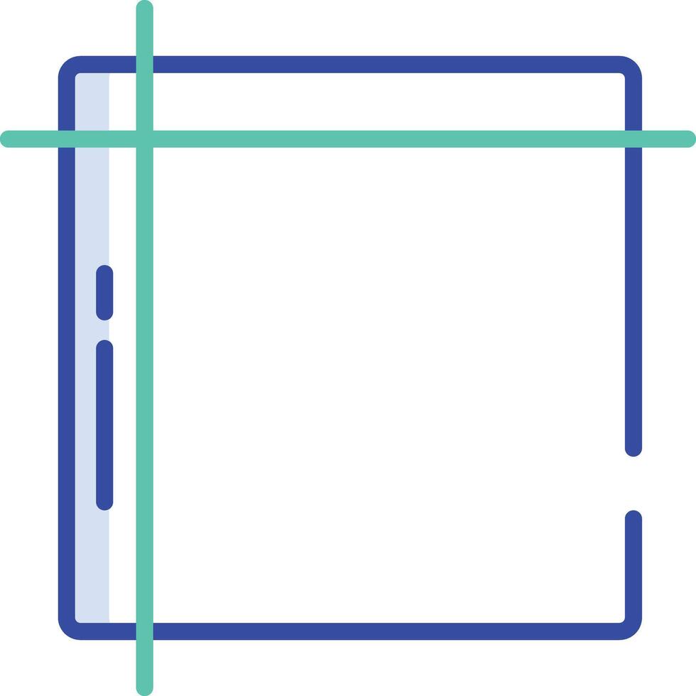 Grid tool outline color illustration vector