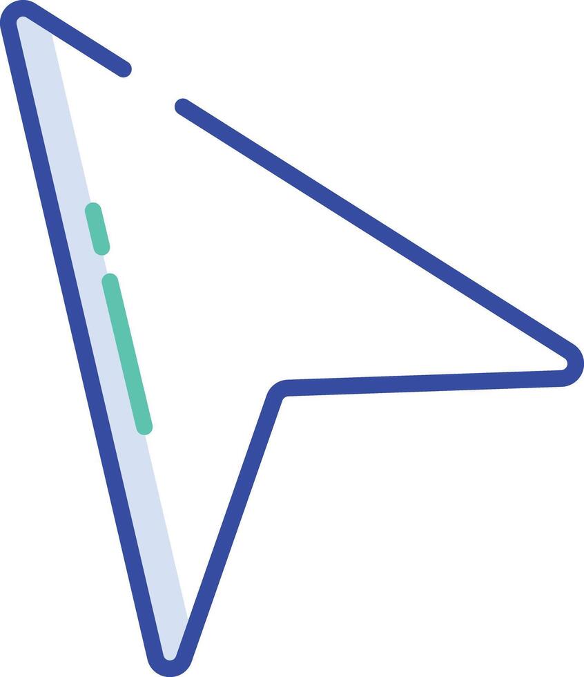 Navigation outline color illustration vector