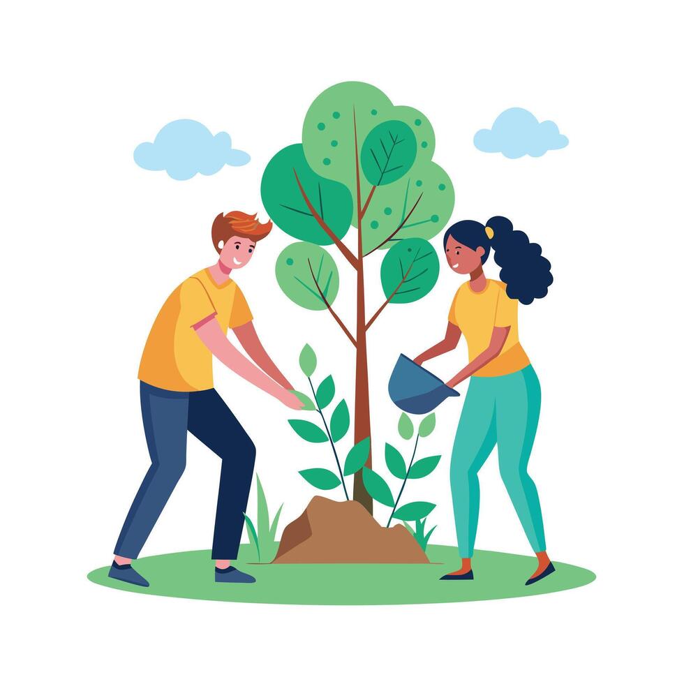 Friends Special, Love and Emotional Moment Illustration Concept for Friendship Day vector
