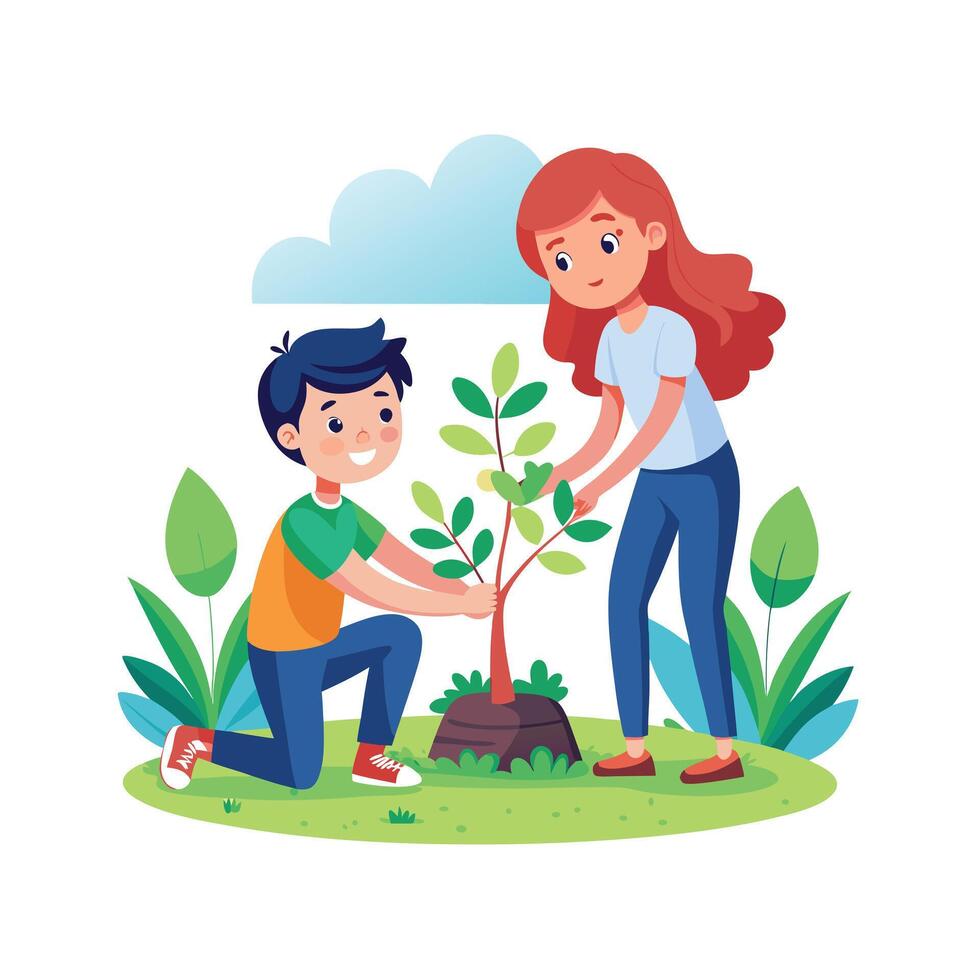 Friends Special, Love and Emotional Moment Illustration Concept for Friendship Day vector