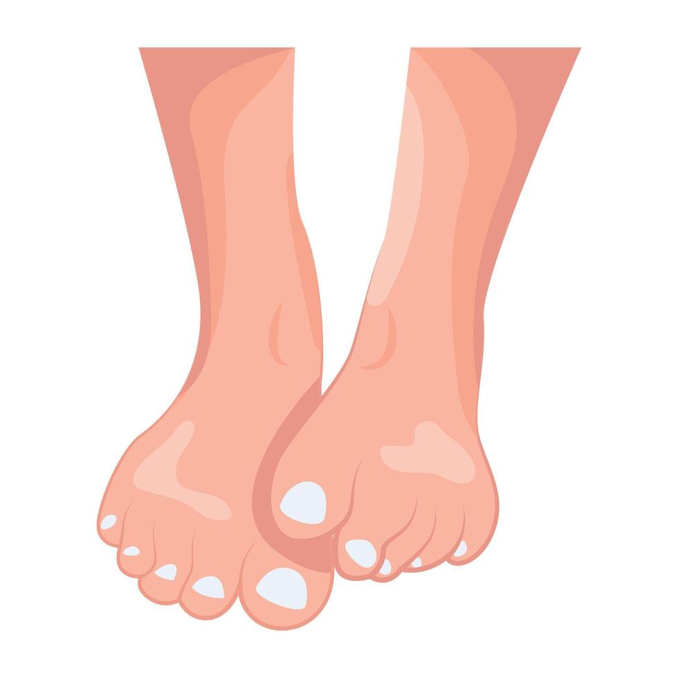 WebHuman feet icon designed in flat style vector