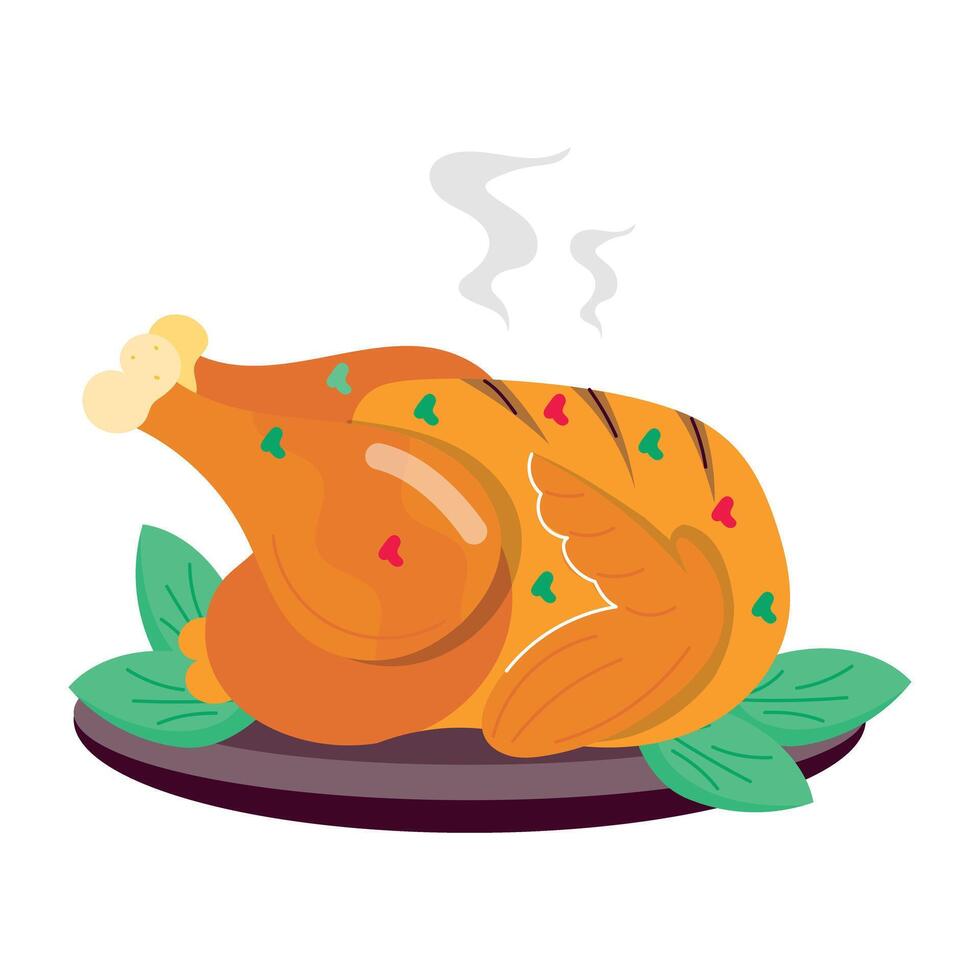 WeStuffed pepper sticker in flat style b vector