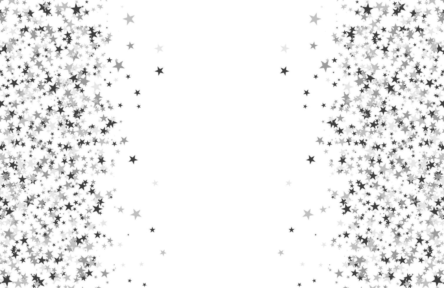 Glitter pattern made of stars vector