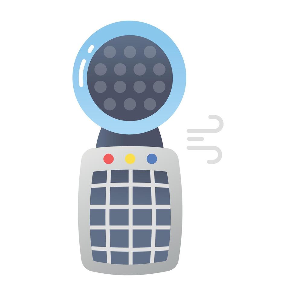 An air purifier flat icon vector