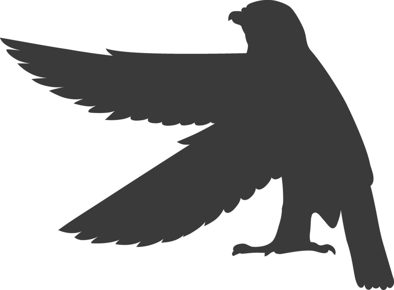 ancient egyptian bird design vector