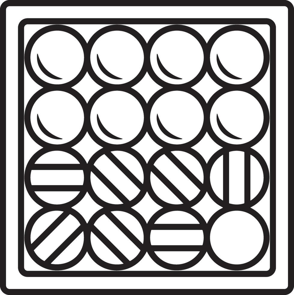 Ball icon symbol image vector