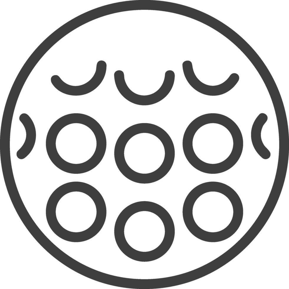 Ball icon symbol image vector