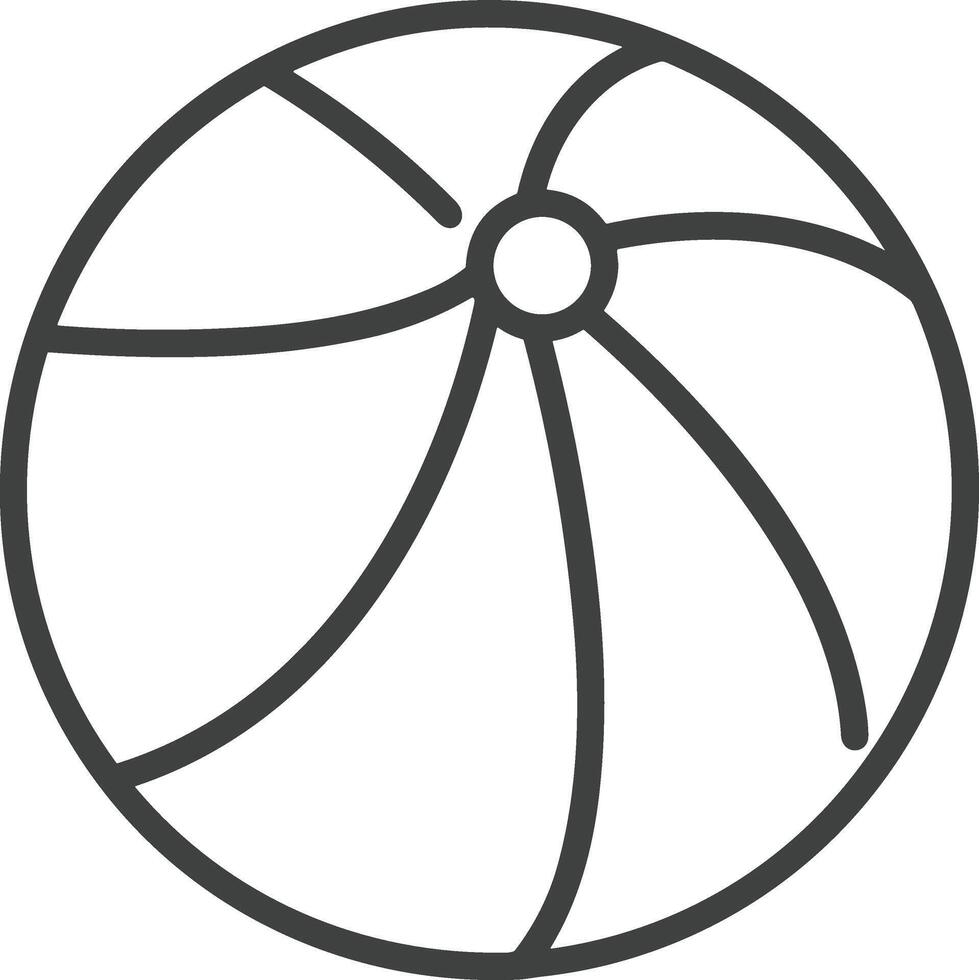 Ball icon symbol image vector