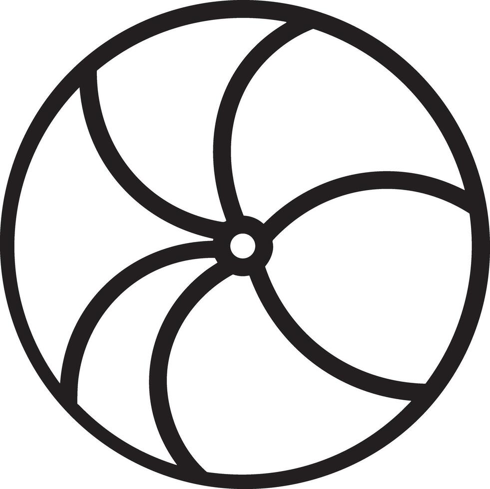 Ball icon symbol image vector