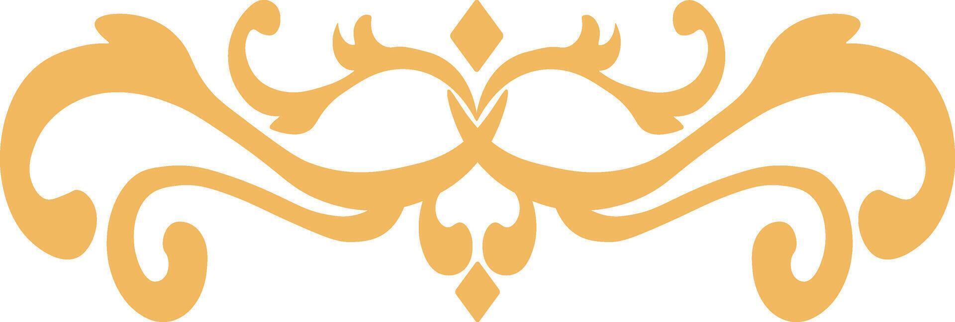 Floral Dividers Element with Simple Design. Design Element for Decoration. vector