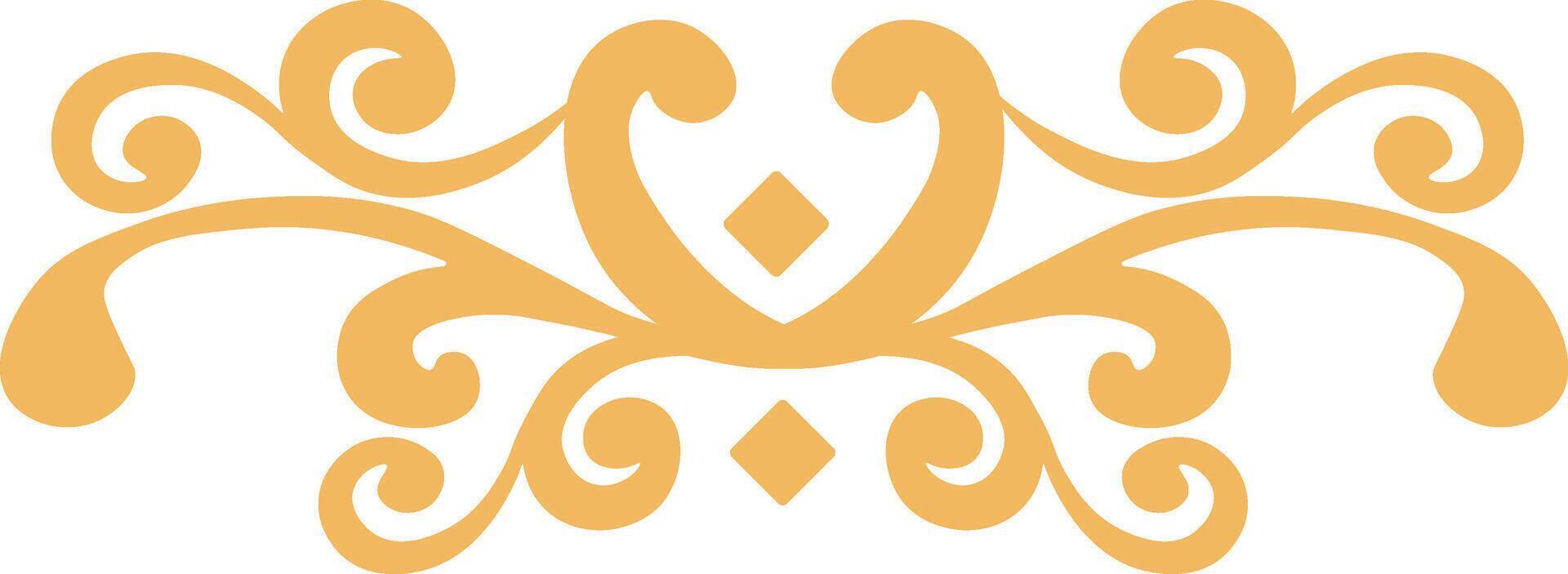 Floral Dividers Element with Simple Design. Design Element for Decoration. vector