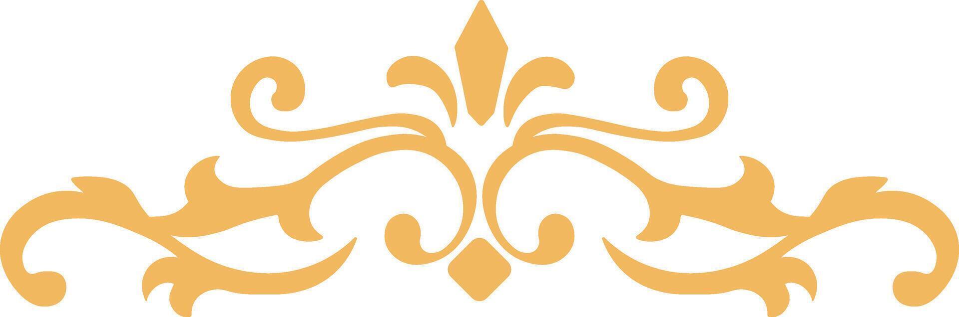 Floral Dividers Element with Simple Design. Design Element for Decoration. vector