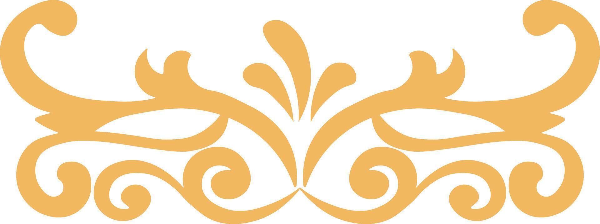 Floral Dividers Element with Simple Design. Design Element for Decoration. vector