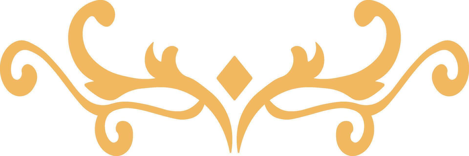 Floral Dividers Element with Simple Design. Design Element for Decoration. vector