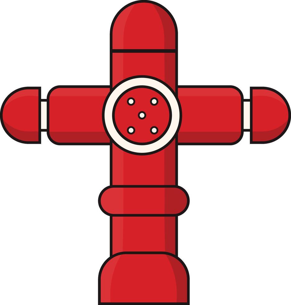 Firefighter Safety Gear Icon. Isolated on White Background vector