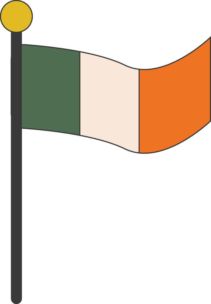 Happy Saint Patrick's Day Illustration with Cartoon Style vector