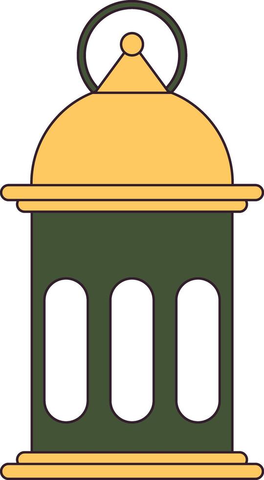 Hand Drawn Ramadan Kareem Doodle. Illustration in Flat Style. vector