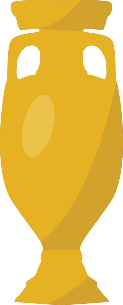 Gold Award Icon. Isolated on White Background. Illustration Design in Cartoon Style. vector