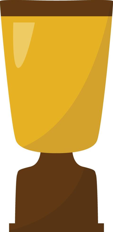 Gold Award Icon. Isolated on White Background. Illustration Design in Cartoon Style. vector