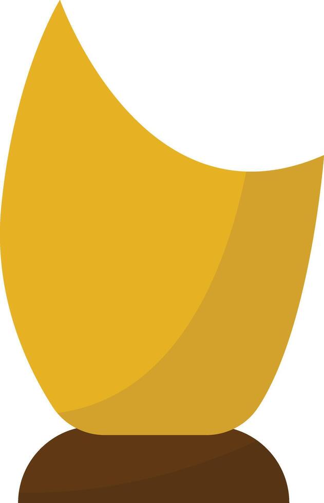 Gold Award Icon. Isolated on White Background. Illustration Design in Cartoon Style. vector