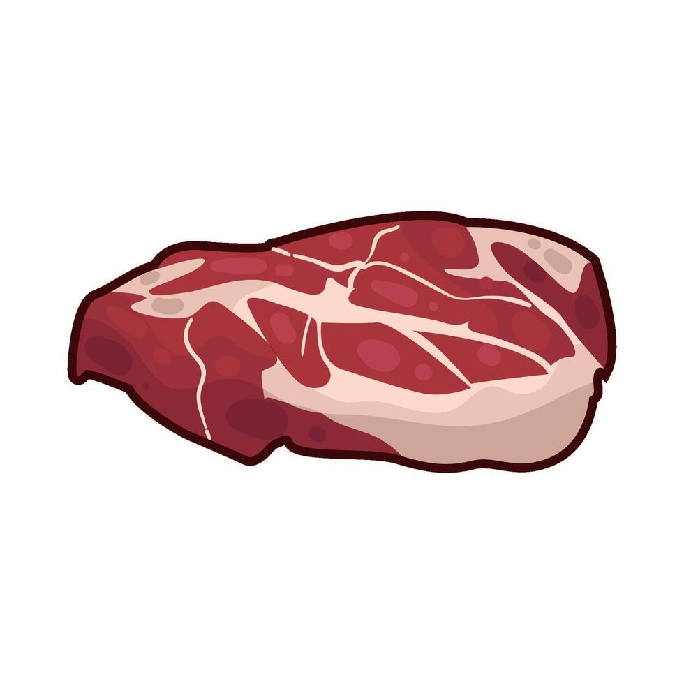 Illustration of meat vector