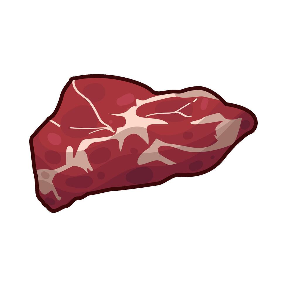 Illustration of meat vector