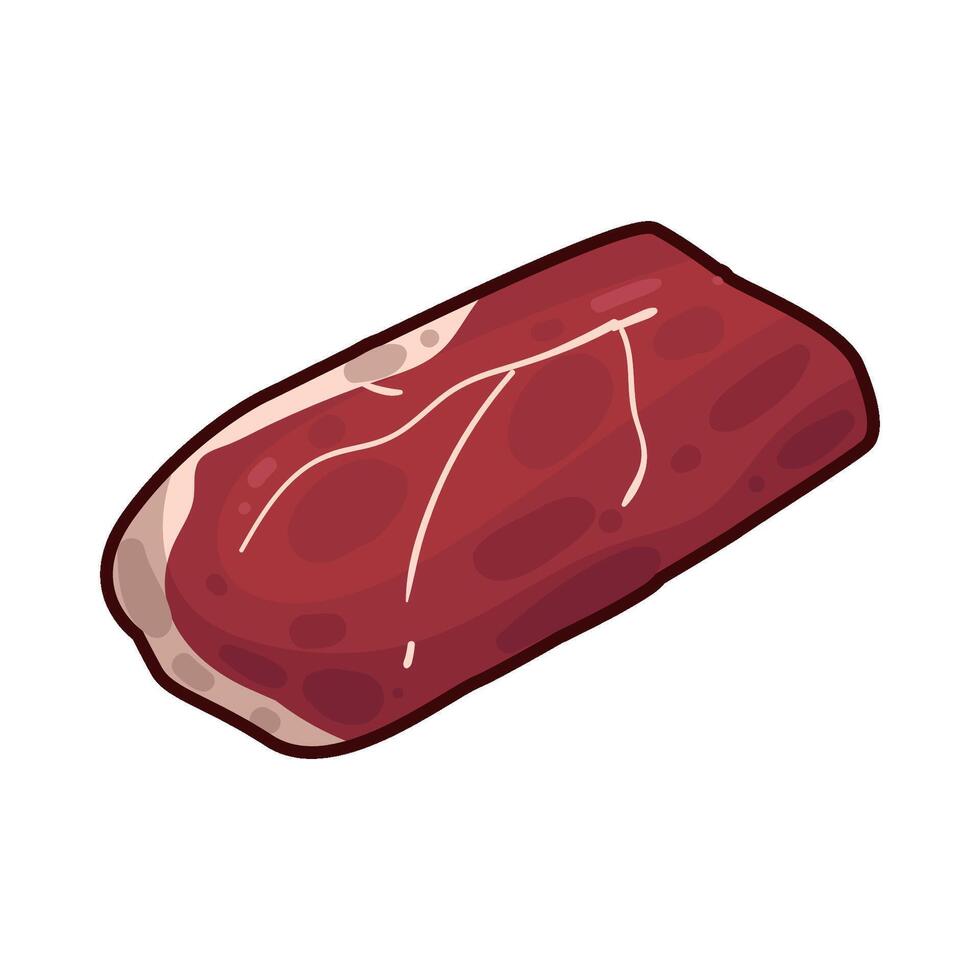 Illustration of meat vector