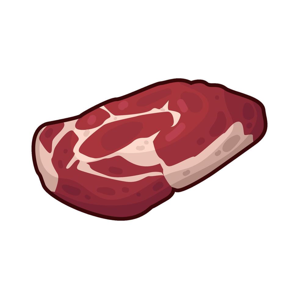 Illustration of meat vector