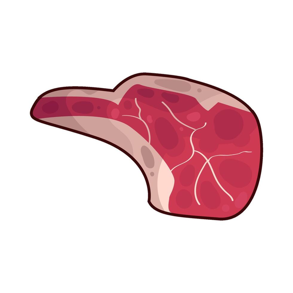 Illustration of meat vector