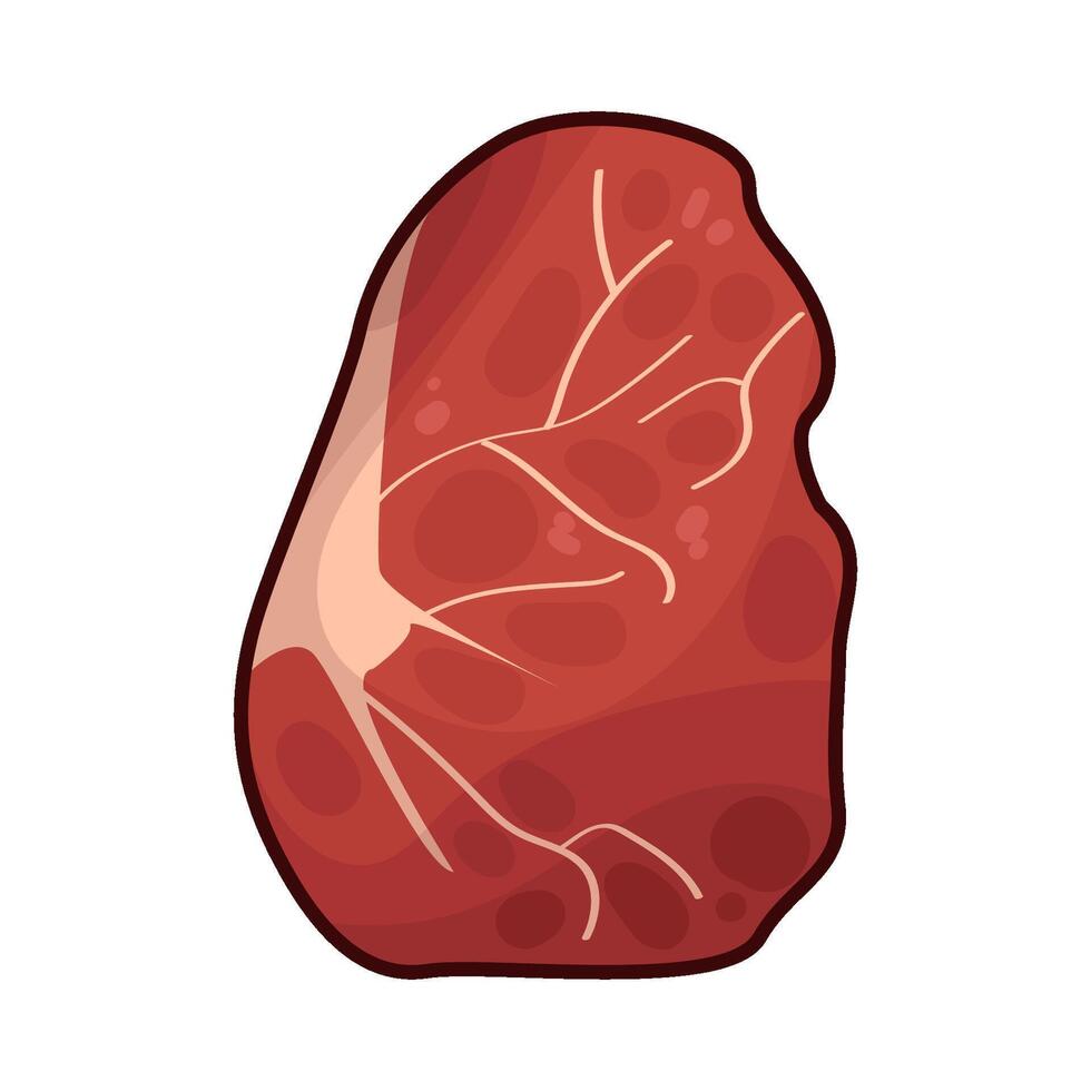Illustration of meat vector