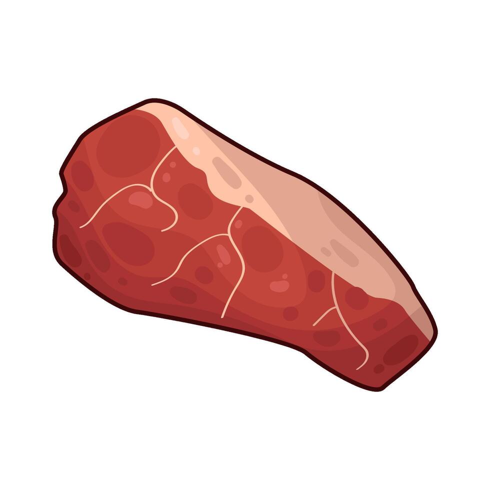 Illustration of meat vector