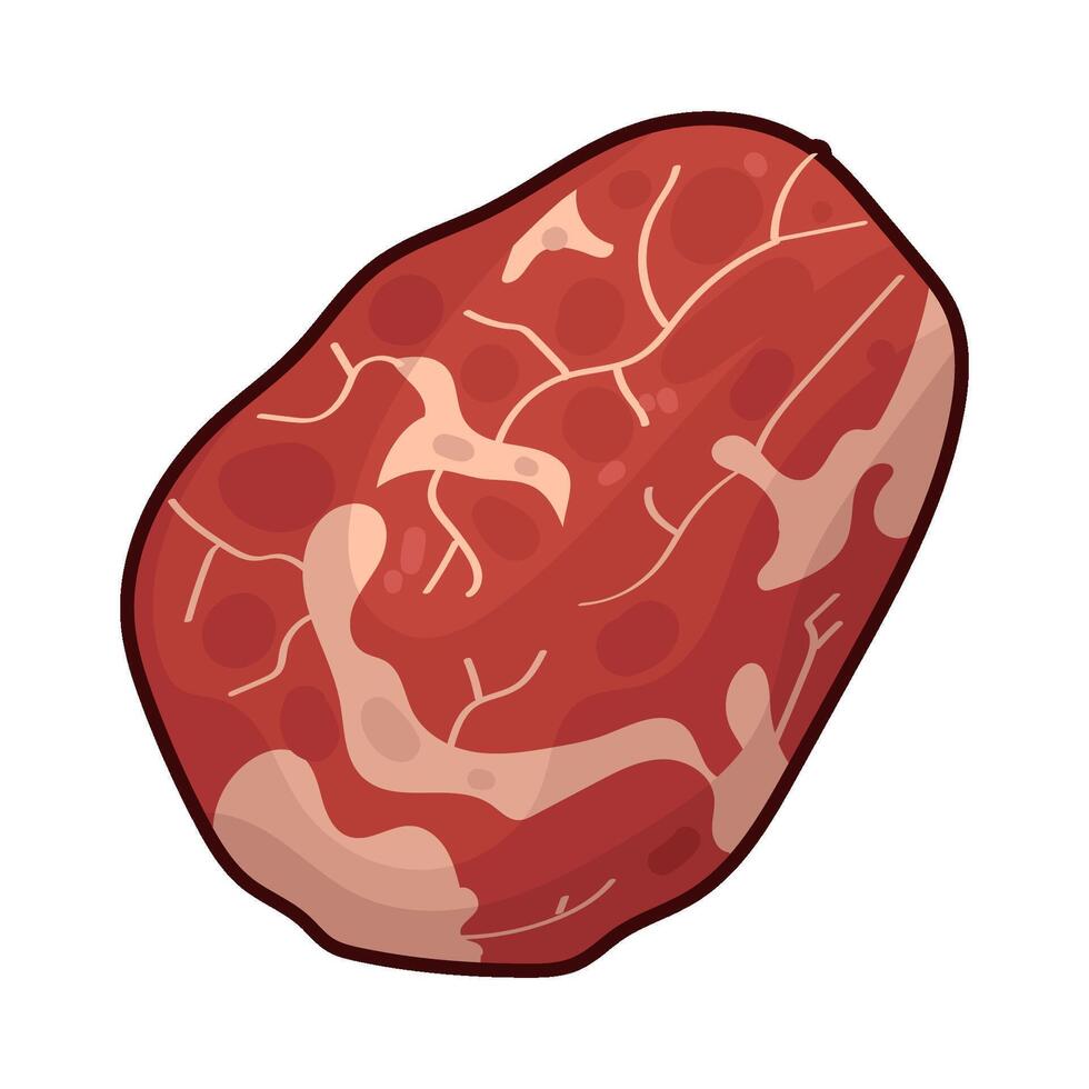 Illustration of meat vector
