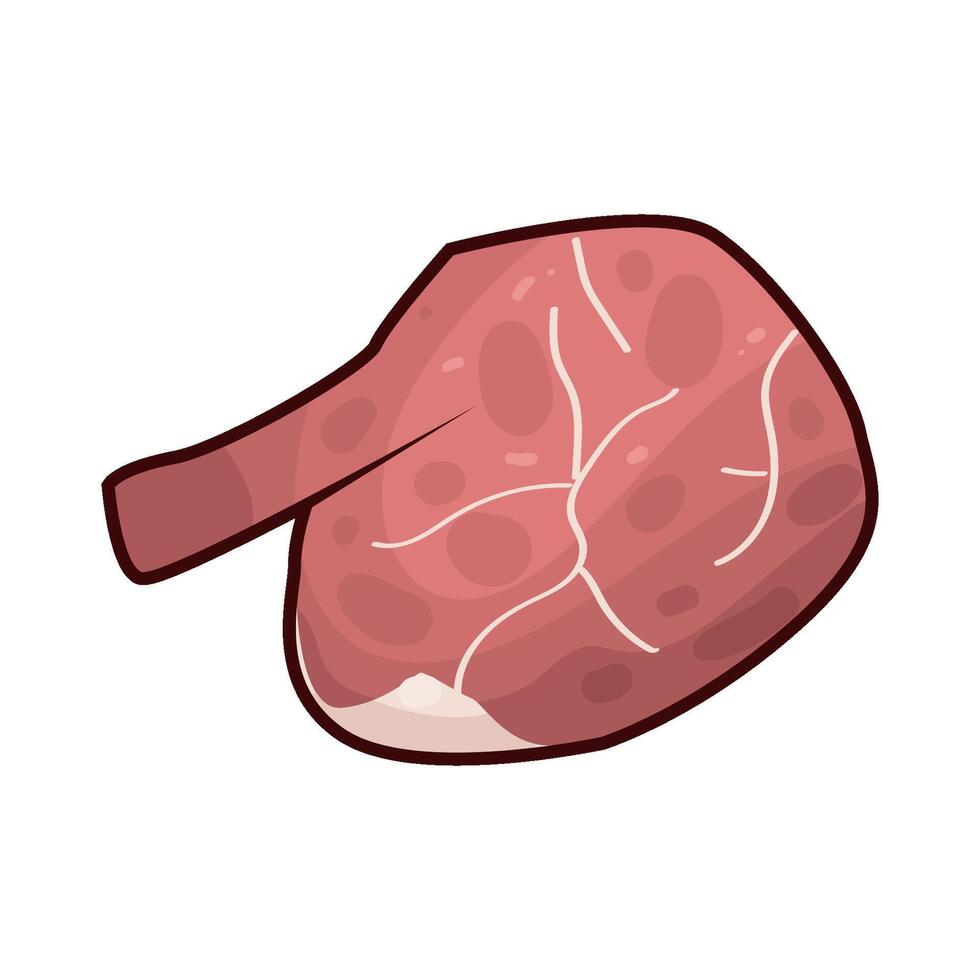 Illustration of meat vector