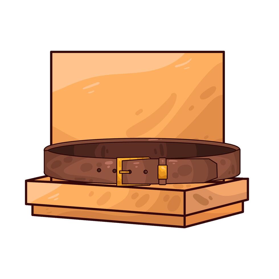 Illustration of belt vector