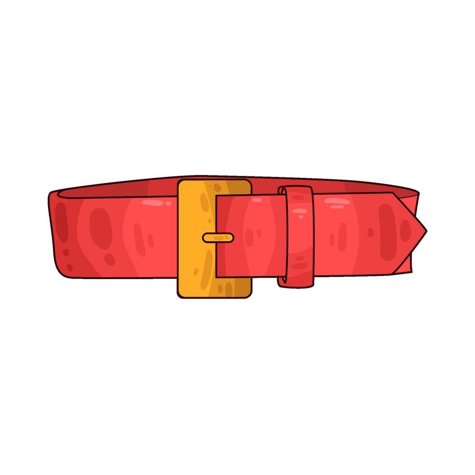 Illustration of belt vector