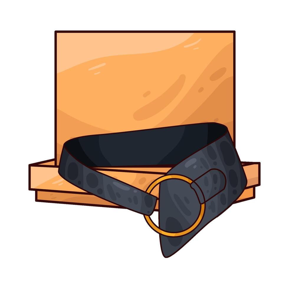 Illustration of belt vector