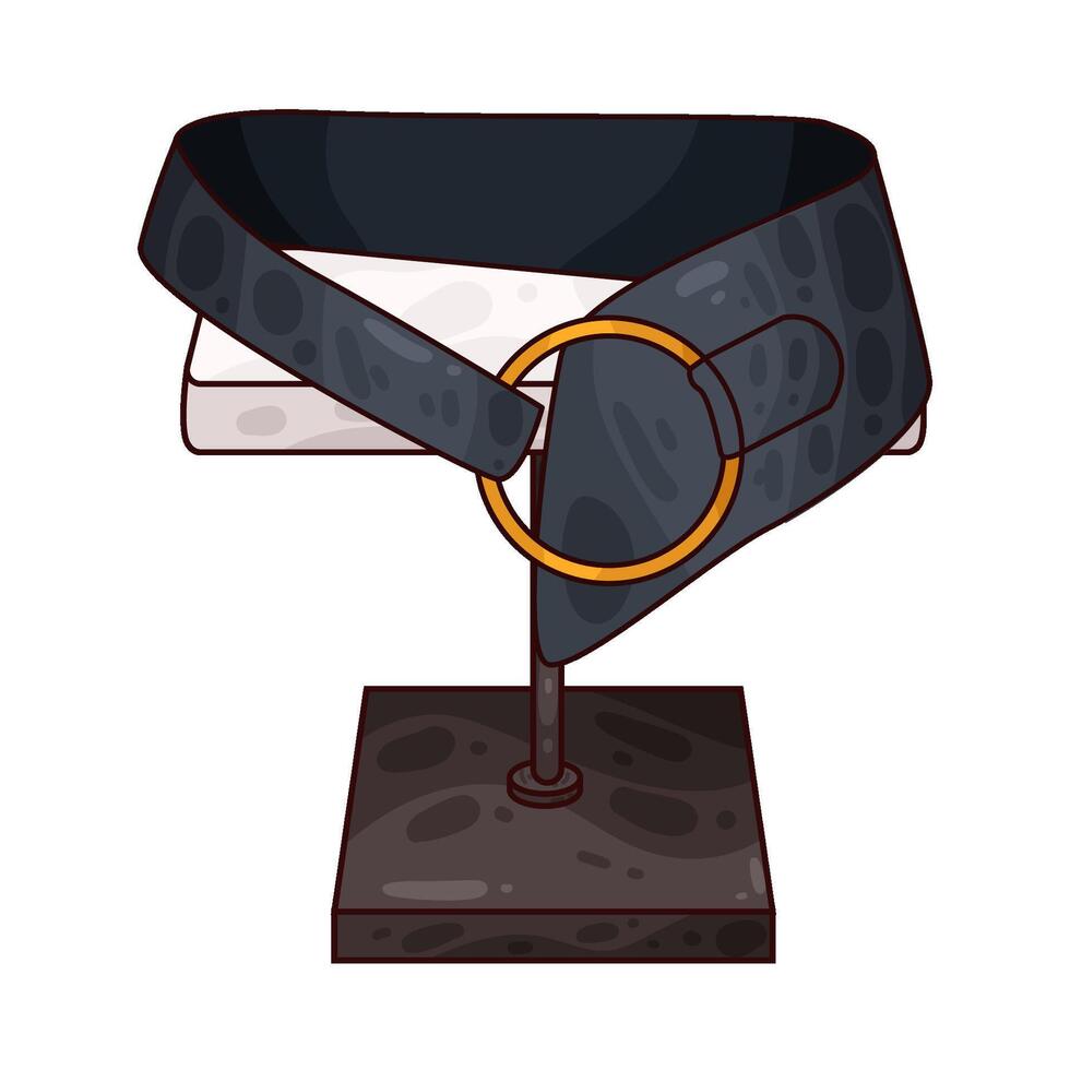 Illustration of belt vector