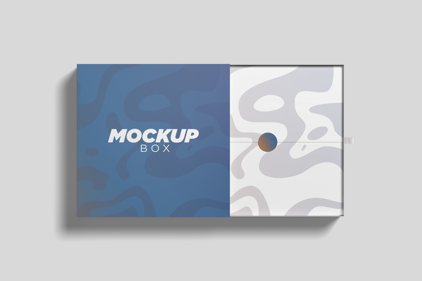 Mockup Box package modern elegant psd