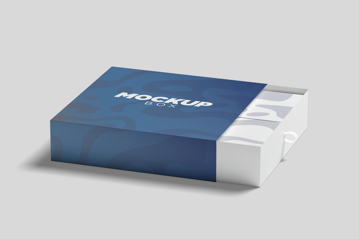 Mockup Box package modern elegant psd