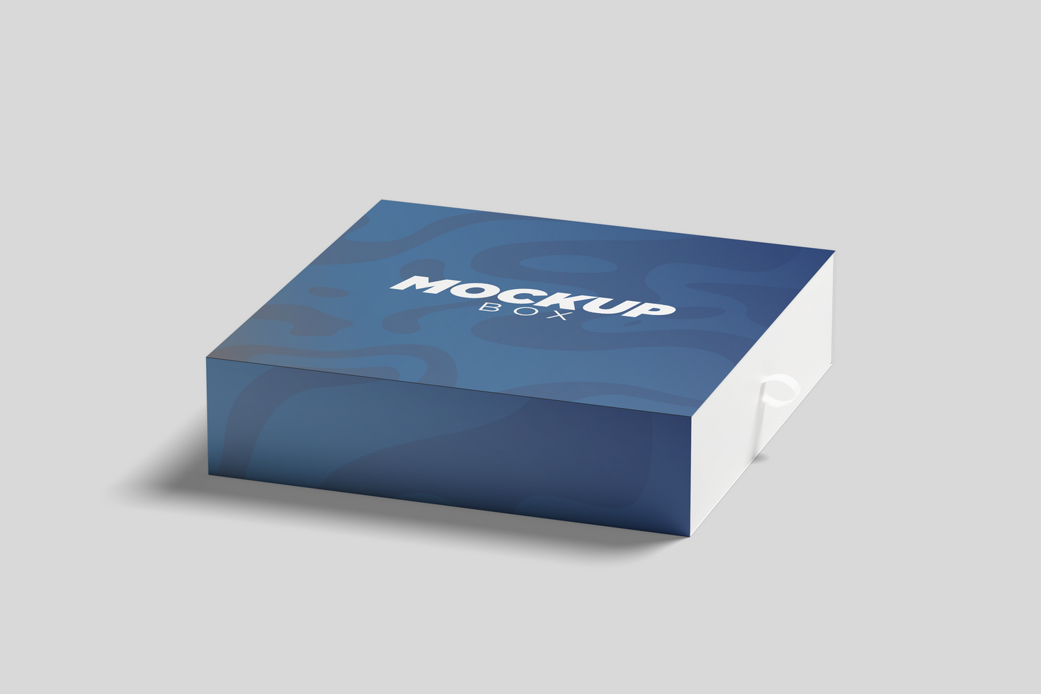 Mockup Box package modern elegant psd