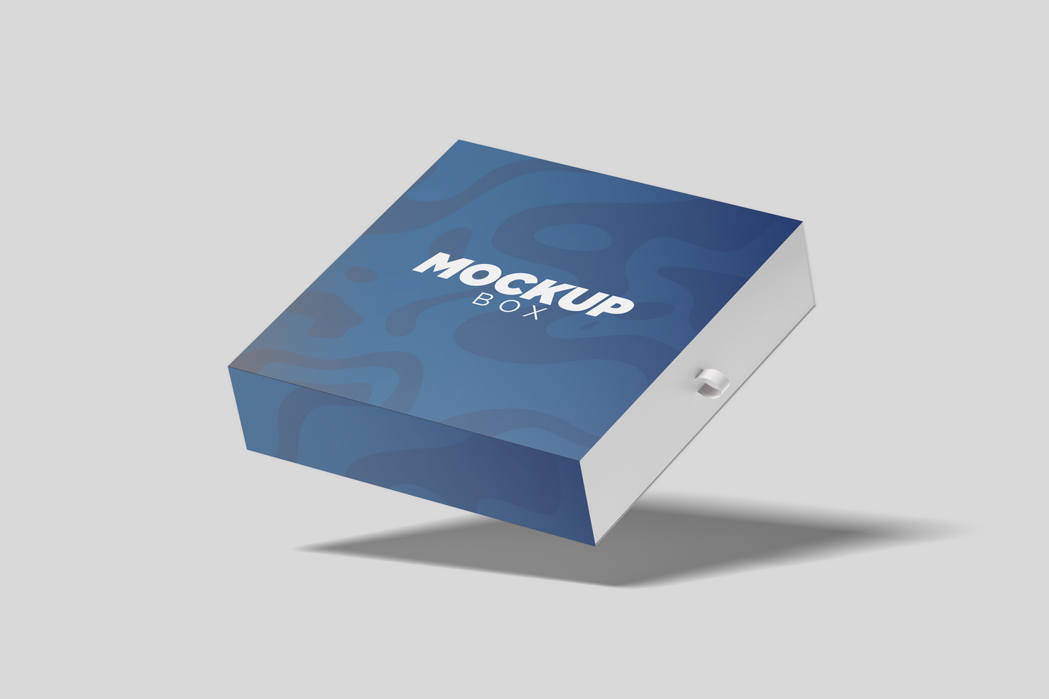 Mockup Box package modern elegant psd