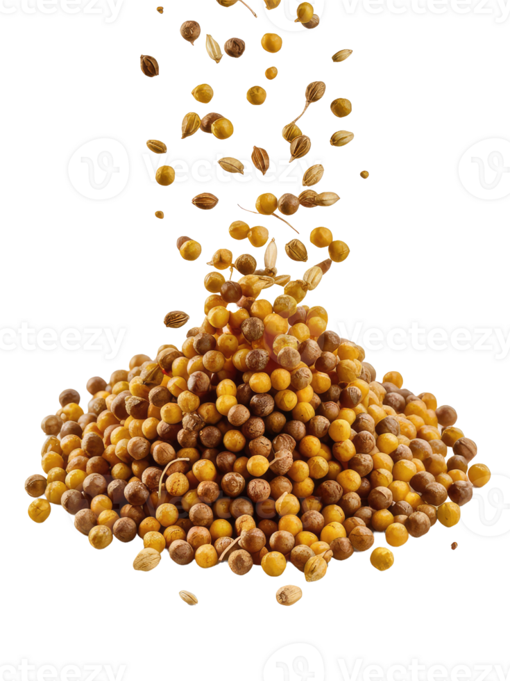 A Pile of Coriander Seeds png