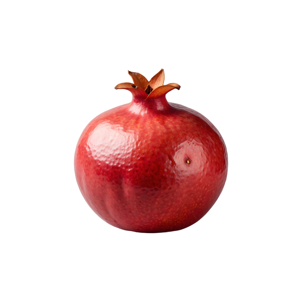 Healthy Reds Pomegranate Fruit Isolated on Transparent Background png