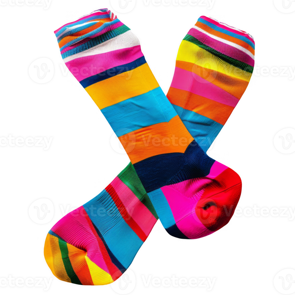 colorful socks transparent background png