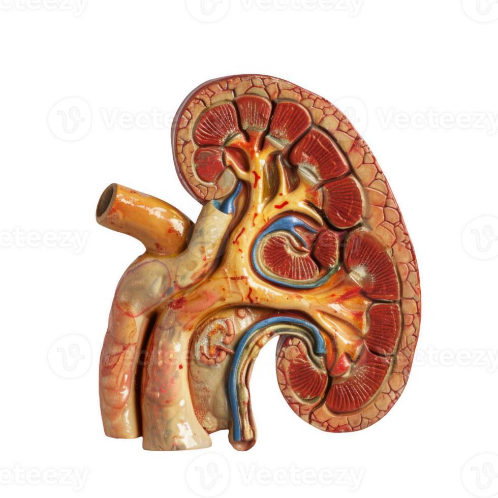 kidney anatomy transparent background png