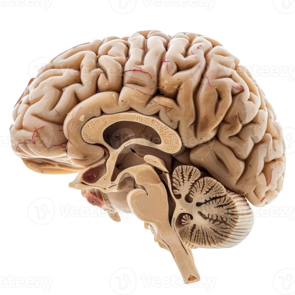 brain anatomy transparent background png