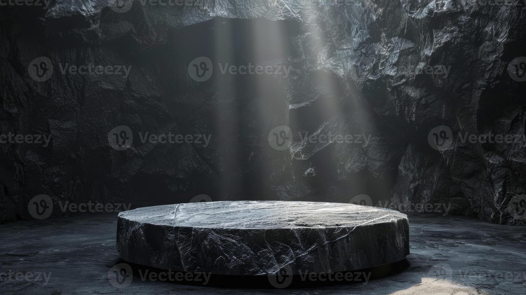 stone display, rock, dramatic and epic atmosphere, cosmetics and beauty for men, virility. High quality photo