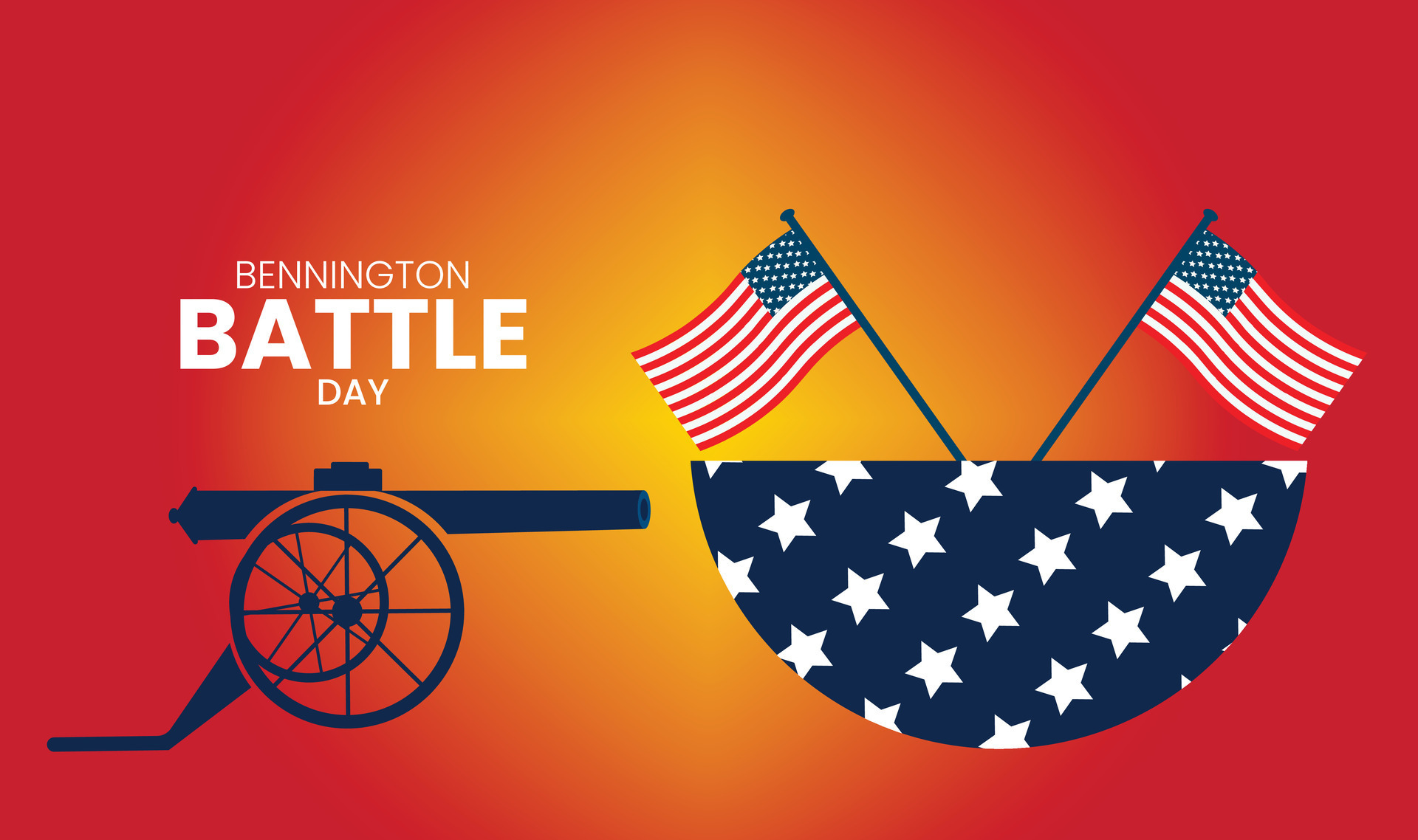 Bennington Battle Day An American Triumph 47736165 Vector Art at Vecteezy